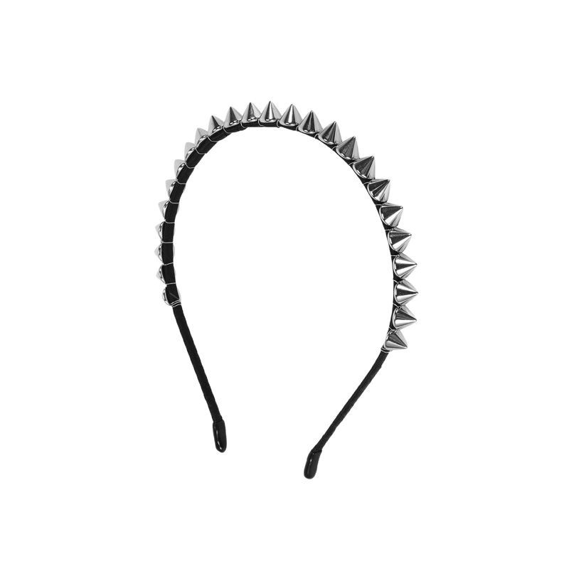 Women'S Fashion Edgy - 女性男性用ゴシックパンクスタッドリベットヘッドバンドメタルスタッドリベットスパイクエッジィヘアバンドオルタナティブファッションヘッドウェアスタッズスパイク