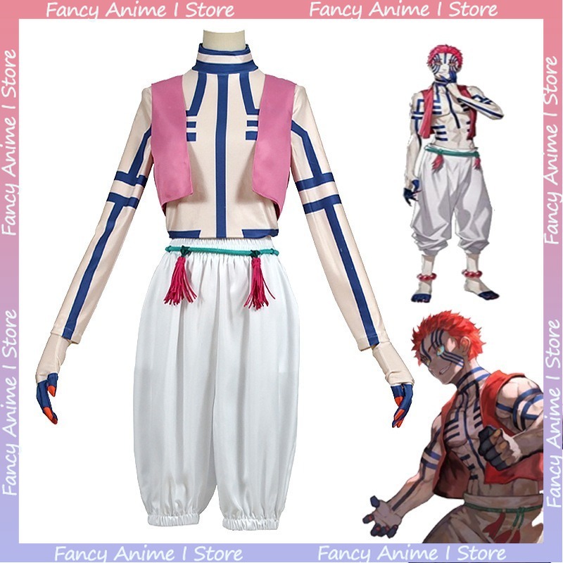 アニメ Akaza コスプレ衣装ハンサムな大人のパーティープ - Women Fashion Vest のレビューと価格