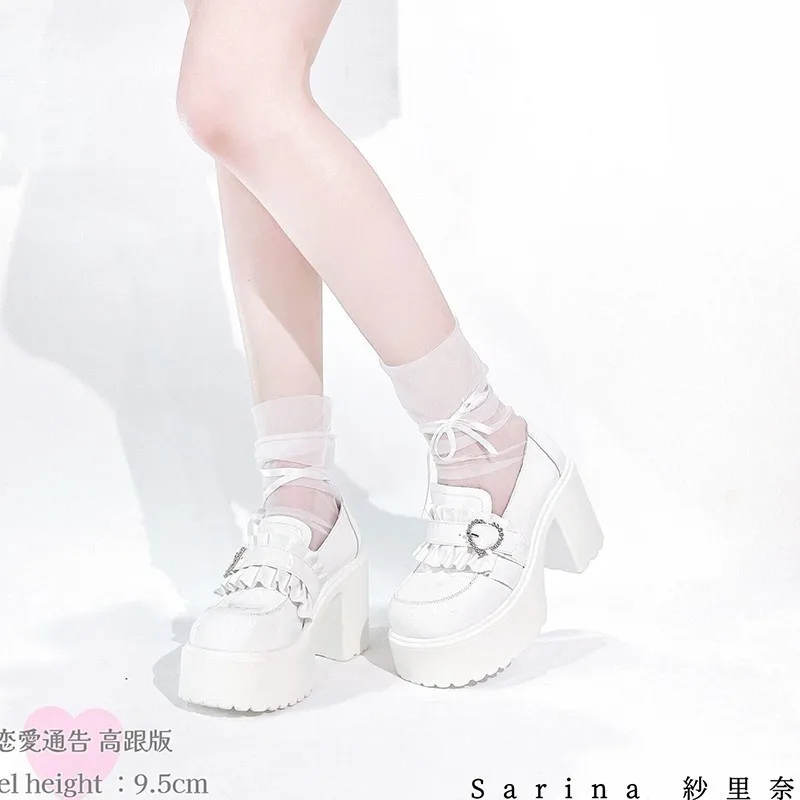 厚底メリージェーンスモールレザーシューズ レディース 202 - Women'S Fashion Designer Clothes のレビューと価格
