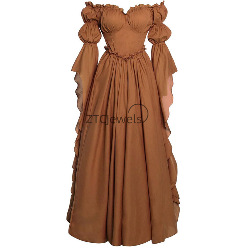 中世ルネッサンス時代の女性用リージェンシードレス、ビクトリア - Women'S Fashion Renaissance Period のレビューと価格