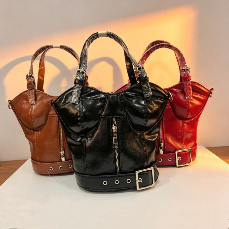 コルセットビスチェ型トップハンドルハンドバッグ、レディースヴ - Women'S Fashion Edgy のレビューと価格