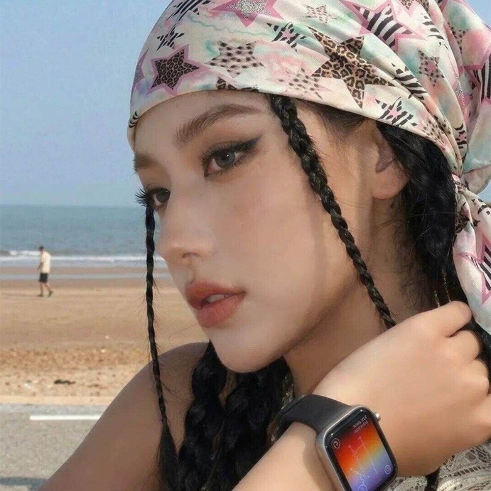 耐久性のあるヴィンテージスクエアスカーフ、レオパードスタープ - Women'S Fashion Edgy のレビューと価格