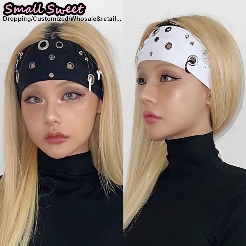 ダークゴシックパンクメタルリングヘッドバンド Y2K ヘアフ - Women'S Fashion Edgy のレビューと価格