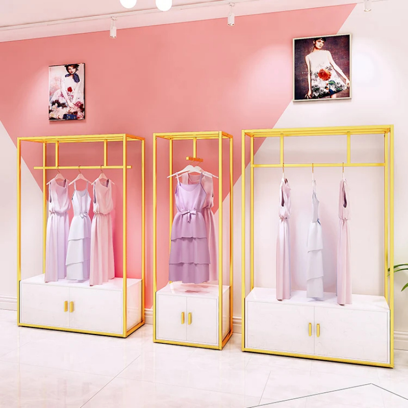 カスタムファッション婦人服ショップ陳列棚 メタル製小売ブティ - Women'S Fashion Retailers のレビューと価格