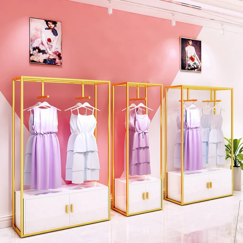 カスタムファッション婦人服ショップ陳列棚 メタル製小売ブティ - Women'S Fashion Retailers のレビューと価格