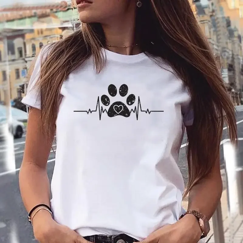 女性用プリントTシャツ,エレガントなトップス,女の子用Tシャ - Women'S Fashion From The 90S のレビューと価格