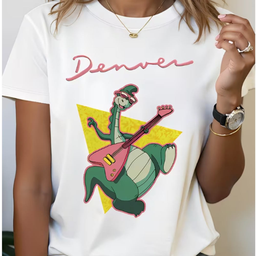ヴィンテージデンバーザラスト恐竜 Tシャツ女性用 90 年代 - Women'S Fashion From The 90S のレビューと価格